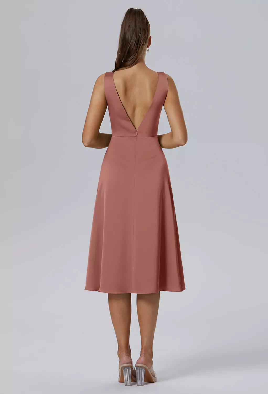 AW Ixajaw Desert Rose  Cocktail Wedding Guest Dresses
